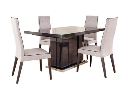 St Moritz extending dining table and 4 Chairs
